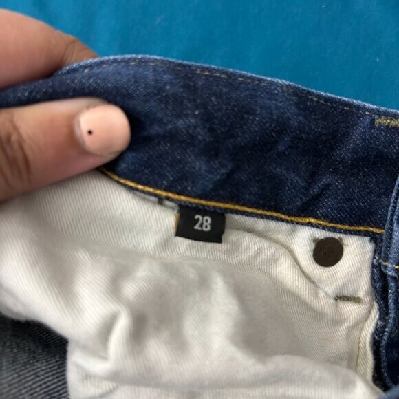 Imogene + Willie Willie Straight Leg Selvage Denim Jeans Button Fly Made in USA - Picture 9 of 13